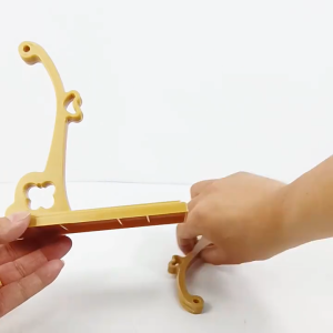 Stand Holder Kipas Tangan Bulat Rak Dekorasi Pernikahan Gaya Cina Untuk Photo Booth Pelaminan Pesta Timur Penampilan Elegan Klasik