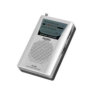 INDIN BC-R60 Thiết Kế Cổ Điển Đài Phát Thanh AM FM Di Động Loa Lớn Tích Hợp Loa Mini Bỏ Túi Hoạt Động Bằng Pin 2AA