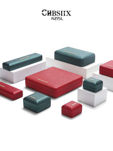 Luxury Jewelry Box Set Velvet Ring Necklace Bracelet Organizer Casket Premium Quality Storage Case for Fashion Accessories