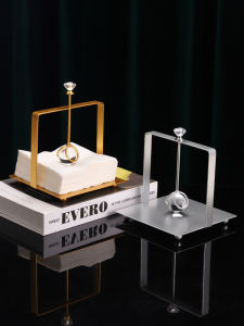 ตู้สำหรับเก็บกระดาษเช็ดหน้าตั้ง สไตล์ยุโรป เครื่องมือจัดระเบียบสำหรับบ้านในห้องนั่งเล่น สีพื้น สไตล์วินเทจ ผลิตจากเหล็ก ดีไซน์เก๋ไก๋