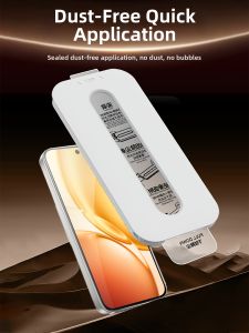 JLD | Full Coverage Anti-fall HD Clear Fingerprint Resistant Phone Screen Protector