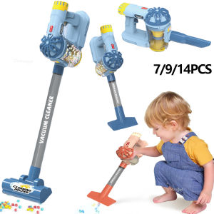 Kids Vacuum Cleaner Toy Realistic Pretend Play for Toddlers To Learn Cleaning Housekeeping Educational Toys for Boys Girls Gifts