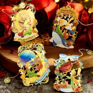 LENIHALC | Cute Healing Prince Rose Bookmarks