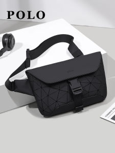 Polo Mens Messenger Bag Fashion Trendy Quilted Chest Bag New Arrival Trendy One-Shoulder Bag Multi-Functional Large Capacity Small Bag