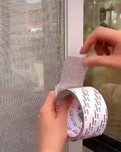 2M Window screen repair patch Window screen repair tools mosquito window screen repair Window Screen Repair Kit Tape Waterproof Screen Repair Tape 3-Layer Strong Adhesive Window Screen Doors Repair Patch Tape Suitable for Covering Holes&Tears Instantly
