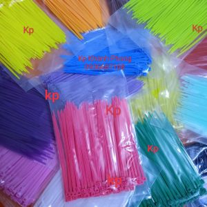 (HCM) Bịch 💯 Sợi 20 màu dây rút dây thít nhựa 4x100(bảng 2.5li)