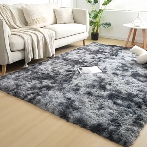 Goldstar High Quality Carpet Soft Fluffy Fur Carpet For Bedroom Anti-Slip Floor Mat Gradient Color Carpet