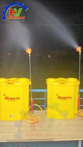 Bình Xịt Điện KUBOTA 1 Bơm & 2 Bơm. Dung Tích 20L. Công nghệ Thailan. Phun cực mạnh. Bảo hành 1 Năm