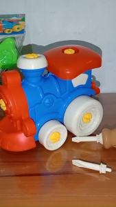 Mainan Anak Bongkar Pasang Merakit Heli Helicopter Baut Obeng Set Lengakap