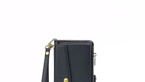 Flip Cover PU Leather Wallet Phone Case For Infinix Smart 10 6 7 8 9 HD Note 40 50X 50 50S 40X Pro Plus 4G 5G Zipper Plain Bags