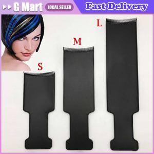 3pcs Hair Dyeing Brush Highlight Board Tint Comb Plate Professional Hair Coloring and Oil Comb for Hairdressing Lowlights