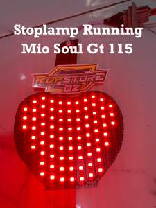 Lampu Rem Stoplamp Running Mio Soul Gt 115 8 Mode Otomatis Kedipan