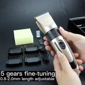 Professional Hair Clippers Rechargeable Haircut Razor Trimmer Cordless For Men with Free Haircut Set Haircut Adjustable Set For Beard Shaving