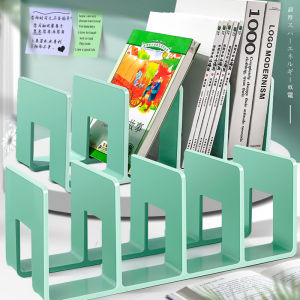 Tabletop Bookends Reading Stand Book Holder Desk Organizer Fixed Book Separator Desktop Storage Essential Business Supplies