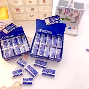 Buy1 Take1 HB White Rectangular Eraser for Art School Office and Exam Use – Lightweight and Soft