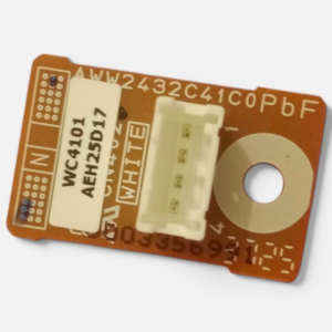 LID sensor for Top Load Fully Auto Washing Machine. Key attributes: brown circuit board white connector labeled WC4101 AEH25D17. Fit: washing machine component. Scene: appliance repair.