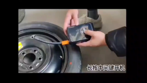 Air Pump for Car Tires - Fast Inflation Compressor with Digital Pressure Gauge for Car and Motorcycle