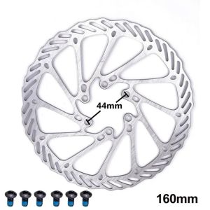 MTB Bicycle Brake Rotor 120 140 160 180 203mm 6inch Stainless Steel Hydraulic Brake Rotor MTB Road Bike Disc Brake With T25 Bolt