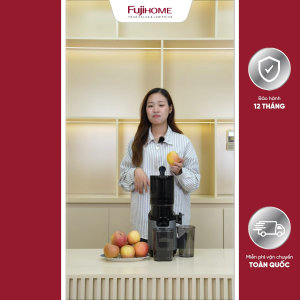 Máy Ép Chậm Nguyên Quả Fujihome SJ16 – Ép Nguyên Trái Giữ Dinh Dưỡng - Bảo hành điện tử toàn quốc
