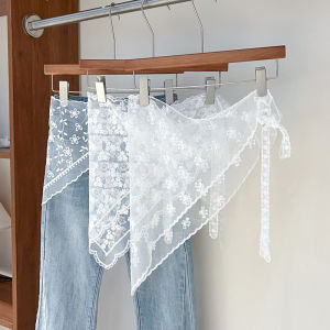 XUANXUAN | Lace Hollowed Scarf Womens Decorative Waist Accessory
