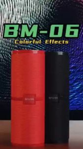 BAVIN BM06 Bluetooth 5.3 Speaker Portable Travel Outdoor Music Surround Stereo Speaker Support USB TF Card AUX Audio Port