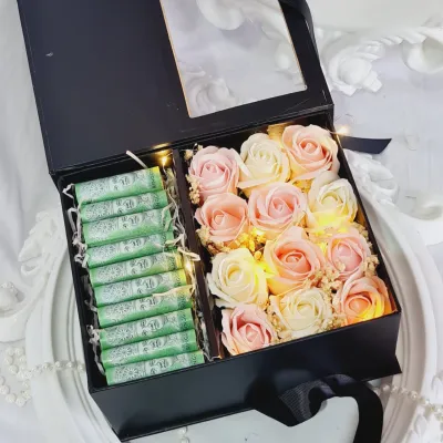 🔥JB Ready Stock🔥 Flower Box Birthday Box Gift Box Present Box Soap Rose Flower Box Rose Sabun Bunga Kotak Cash Money Bouquet 有钱花束 礼盒生日礼物 惊喜礼盒 有钱礼盒生日纪念日