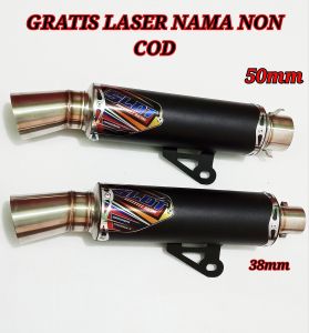 selencer samlong diameter 50mm dan 38 mm black cotting slincer saja