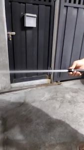 NUVOX High Pressure Garden Hose Nozzle with 10M Hose Sprayer ABS Power Water Hose Gun Leak-proof Water Hose Nozzle with 3 Adjustable Spray Patterns Garden Watering