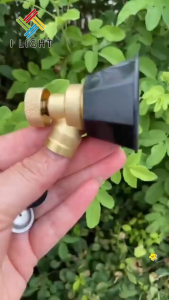 (Fast Delivery)Black Adjustable Cyclone Spray Nozzle Agricultural Atomization Windproof Sprayer