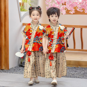 Trang Phục Biểu Diễn Hanfu Phong Cách Trung Hoa Cho Bé Trai Và Bé Gái Trang Phục Truyền Thống Trung Hoa Thời Trang Mùa Hè Cho Trẻ Em