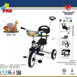 Sepeda anak roda tiga 3 PMB 721 safari