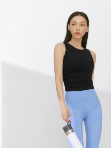 Knot Design Sleeveless Sports Vest