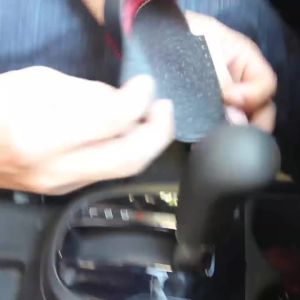 Leather Car Shift Knob Cover for Chevrolet Cruze Captiva 2009-2014 AT Gear Shift Collars Accessories