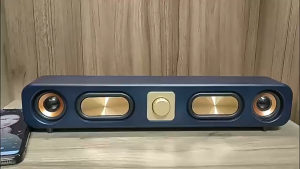 🇹🇭💥รุ่นหรูหรา💥ลำโพงบลูทูธ ลำโพงบลูทูธไร้สาย รุ่นE-3404 เสียงทุ้มหนักแน่น พร้อมไกด์พอร์ตแบบ Dual ลำโพงลายไม้ขายดี เสียงดังสนุก สำหรับเล่นเกมส์ ฟังแพลน ดูหนัง