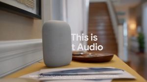 Loa Thông Minh Google Nest Audio Tích Hợp Trợ Lý Ảo - Hàng Chính Hãng - BH 1 Năm - Có Xuất VAT