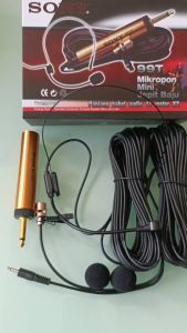 Microphone SONY 99T: Mic Jepit Baju & Bando Berkualitas