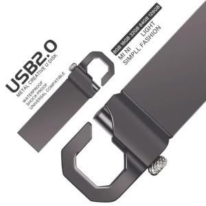 jaster | JASTER High Speed USB 2.0 Flash Drives 128GB 64GB Metal Mini Pen Drive 32GB 16GB Creative Gift U Disk for Laptop USB Stick 8GB