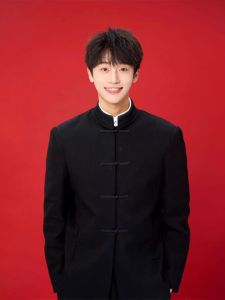 ZHUOCAN | Mandarin Collar Tuxedo Suit
