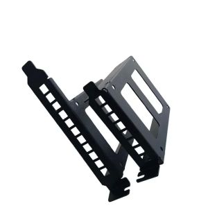 1Pcs Graphics Card Slot Hard Drive Bracket Computer Case PCI Graphics Card 2.5 Inch Mechanical SSD Bracket Expansion Metal Rack