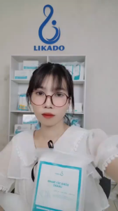 Bông tẩy trang 222 miếng Likado 3 lớp 2 mặt chất liệu cotton - Bông trang điểm bảo vệ da