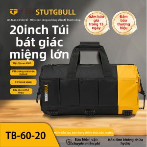 Toughbuilt | Túi Đựng Dụng Cụ Hình Bát Giác Miệng Rộng 50cm