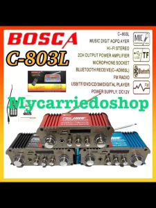 Bosca C-803L: A Comprehensive Guide to 1000W USB SD FM Stereo Power Amplifier