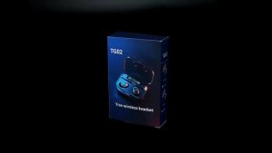 TG02 Headset Nirkabel Bluetooth 9D Speaker Mini Stereo In-Ear Headphone Bebas Genggam Olahraga Earphone Gaming Pengurang Kebisingan Tahan Air dengan Mikrofon