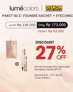 PAKET SACHET FOUNDATION + EYECONIC
