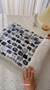 BenMaxx Pet mat Pet dog bed mat soft sleeping bed for cat washable pet mat cushion for dogs Soft Flannel Thick Pet Cat Puppy Blanket Bed Mat Double Sided Pet mat