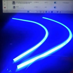 Sepasang lampu alis LED 2PCS 15cm 20cm 30cm untuk sepeda motor.