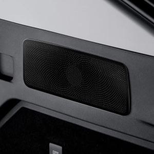 For Xpeng G6 2023 2024 2025 2026 Stainless Car Rear Trunk Speaker Audio Horn Cover Trim Stickers Interior Protective Accessories