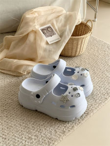 XIXITIAO | Arch Support Anti-Odor Non-Slip Soft Sole Plaid Star Pattern Sandals