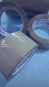 Lakban Isolasi Selasiban Coklat Nachi Tape 2 inci 48mm x 100yard