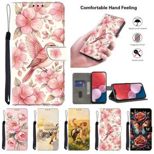 3D Magnetic Flip Leather Cover Wallet Case For Motorola Moto E15 E14 E13 E20 E30 E40 G86 G85 G56 G54 G04 G14 G15 G05 G24 Power
